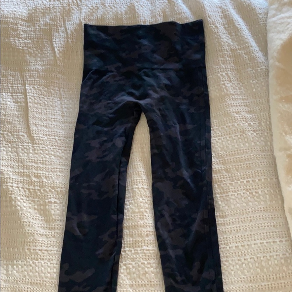 Spanx camo leggings